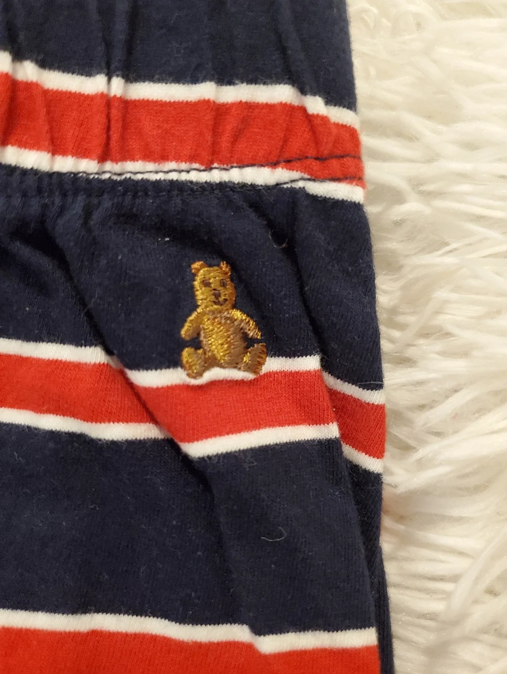 Baby GAP Striped Navy & Gray Jogger Pants 12-18 Months